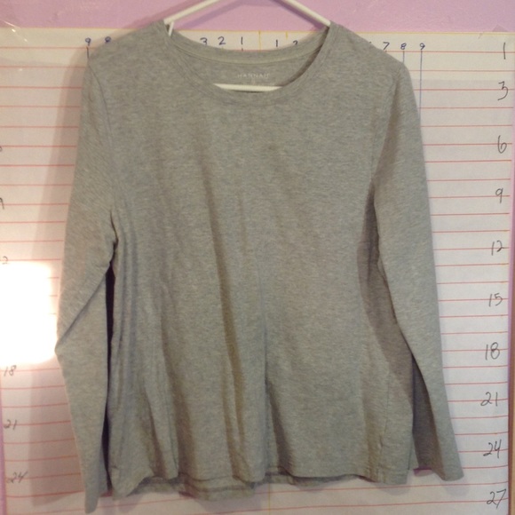 HANNAH womens long sleeve tee XL Gray - Picture 1 of 5